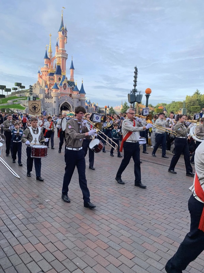 Band in Disneyland Paris in 20222